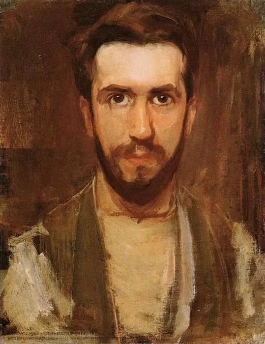 Mondrian portrait